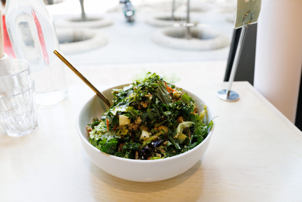 The Endless Summer salad at Mandy's Gourmet Salads in Yorkville, Toronto.